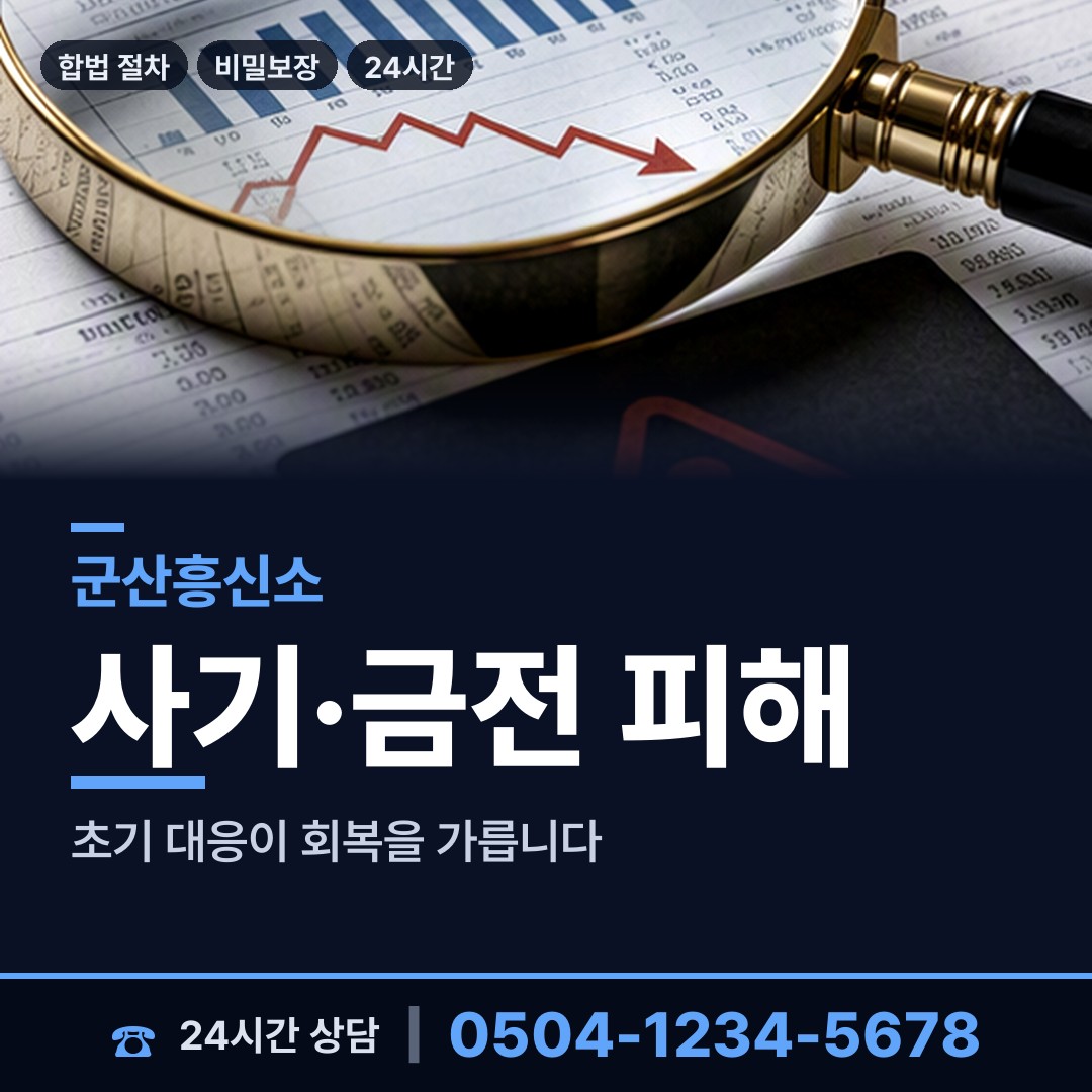 군산 조촌동 내부조사 상담 안내